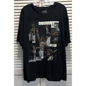 Ali Graphic‎ Tshirt Crew Neck Short Sleeve Size 3XL Greatest Boxer Boxing